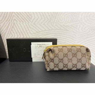 グッチ(Gucci)の★グッチ★GGキャンバス★ポーチ★化粧ポーチ★29596・0416(ポーチ)