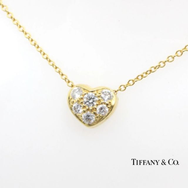 TIFFANY＆CO.★ティファニー ハートパヴェ ダイヤモンド ネックレス