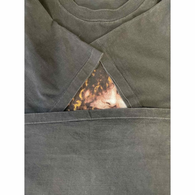 90'S JANET JACKSON RAP Tシャツ ヴィンテージ　ブラック メンズのトップス(Tシャツ/カットソー(半袖/袖なし))の商品写真