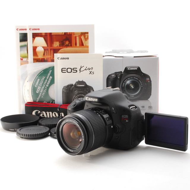 付属品が新品同様のラインナップ、状態◎❤️Canon EOS KISS X5 新作