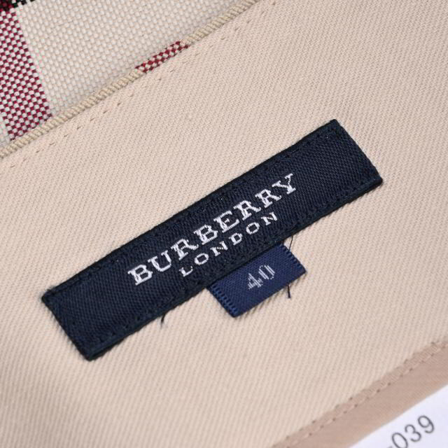 BURBERRY(バーバリー)のBurberry London ノバチェック コットン混 ラップ スカート レディースのスカート(その他)の商品写真