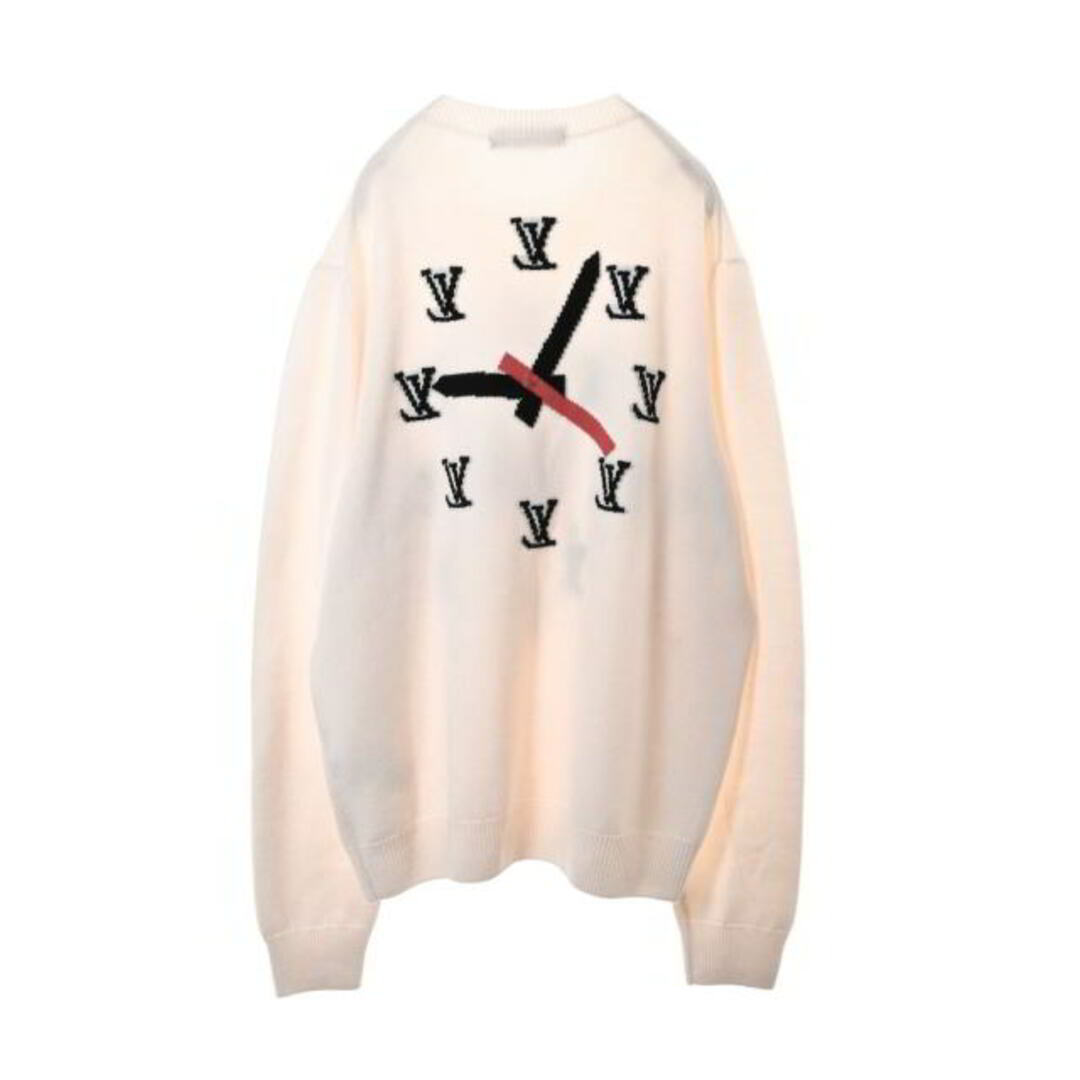 LOUIS VUITTON クロックインタルシア ウール ニット LOUIS VUITTON クロックインタルシア ウール ニット