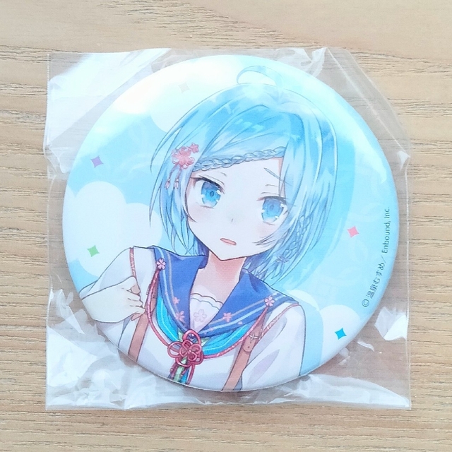 温泉むすめ 皆生なぎさ 缶バッジ エンタメ/ホビーのおもちゃ/ぬいぐるみ(キャラクターグッズ)の商品写真