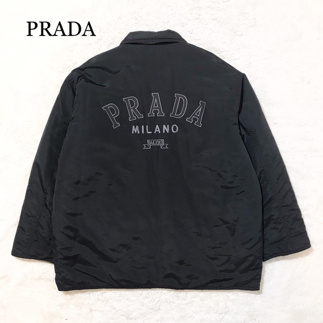 PRADA プラダ リバーシブル ブルゾン アーカイブ ヴィンテージ 国産品