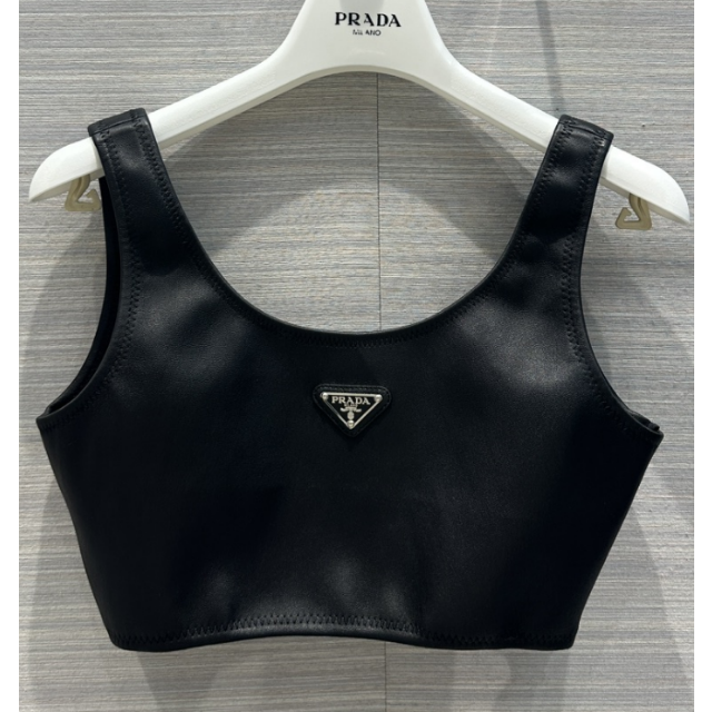 PRADA レザーベスト 【オンラインショップ】 www.toyotec.com