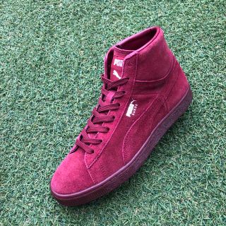 プーマ(PUMA)の美品25 PUMA SUEDE MID プーマ スエードミッド HW56(スニーカー)