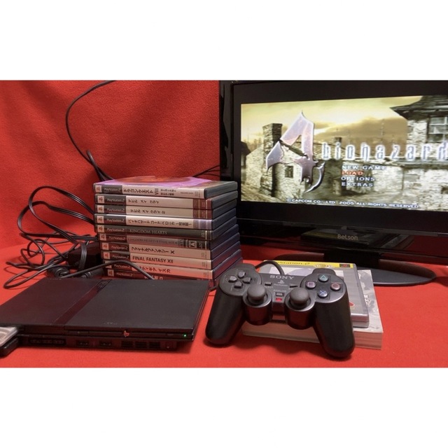 PS2 本体　コントローラーセット