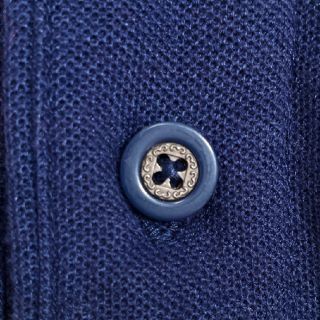 古着 半袖ポロシャツ USA仕入 刺繍ロゴ レトロ シック ビックサイズ XL