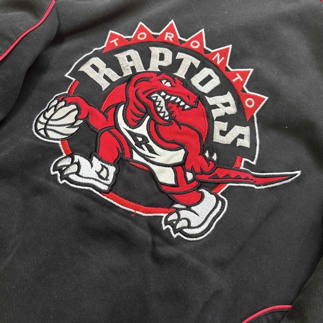 ブルー×レッド 【激レア】NBAトロントラプターズ刺繍ジャケット