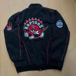 【激レア】NBAトロントラプターズ刺繍ジャケット　Toronto Raptors(ブルゾン)