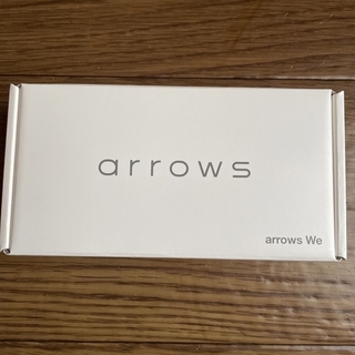 フジツウ(富士通)のarrows We(スマートフォン本体)