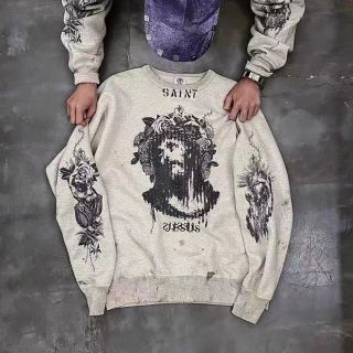 saint michael セントマイケル スウェット M の通販 by ト's shop|ラクマ