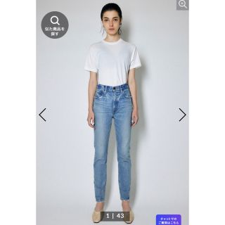 moussy - MOUSSY MVS SKINNY BLU ストレッチ 25インチの通販 by まーs ...