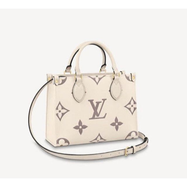 魅力的な価格 LOUIS VUITTON - オンザゴーpm 限定色クレーム トート