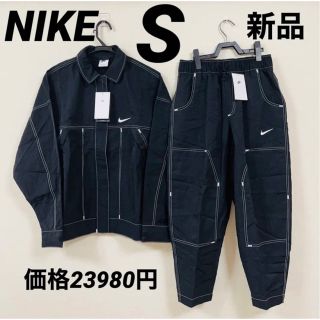 ナイキ(NIKE)のナイキ　NSW スウッシュ ウーブン ジャケット パンツ セットアップ　S(ナイロンジャケット)