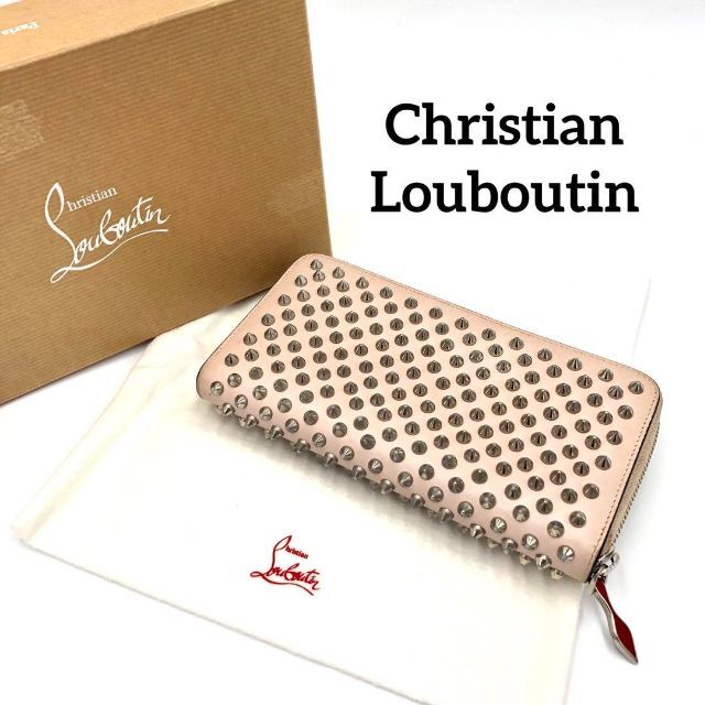 『Christian Louboutin』ルブタン /ラウンド財布 / 長財布素材レザー