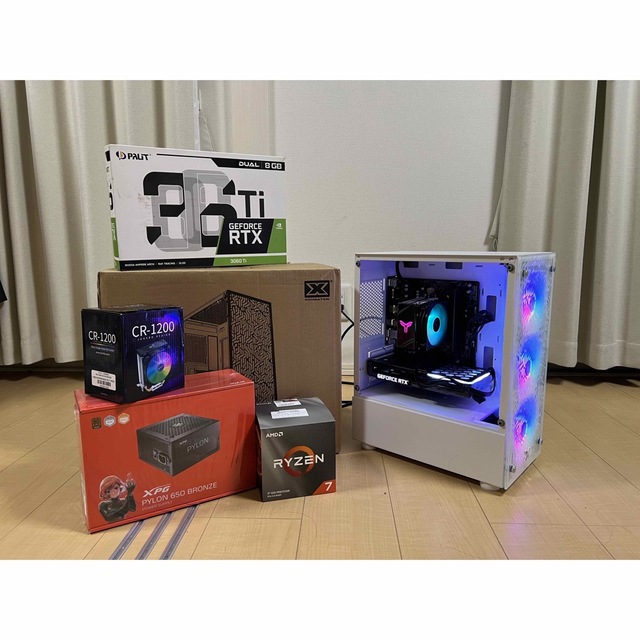 公式サイト + RTX3060Ti ゲーミングPC ✨セール中✨ Ryzen 3700X 7