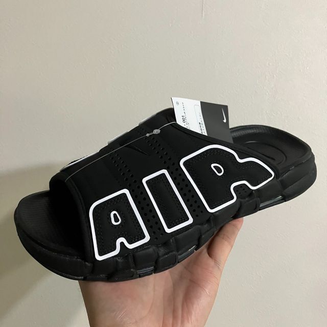 Nike Air More Uptempo Slide "Black" 28cm