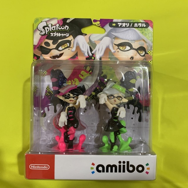 新品未開封 スプラトゥーン amiibo アミーボ  アオリ　ホタル