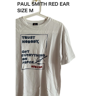 レッドイヤー(RED EAR)のPAUL SMITH RED EARレッドイアー プリントTシャツ ビンテージM(Tシャツ/カットソー(半袖/袖なし))