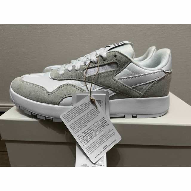 2年保証』 【新品】MAISON Leather MARGIELA Natural × REEBOK