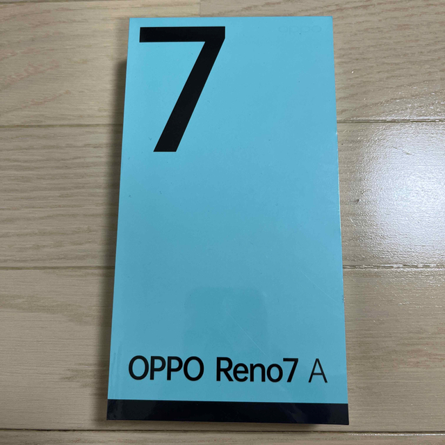 OPPO Reno7A ドリームブルー SIMフリー 新品未使用 本体 黒のサムネイル