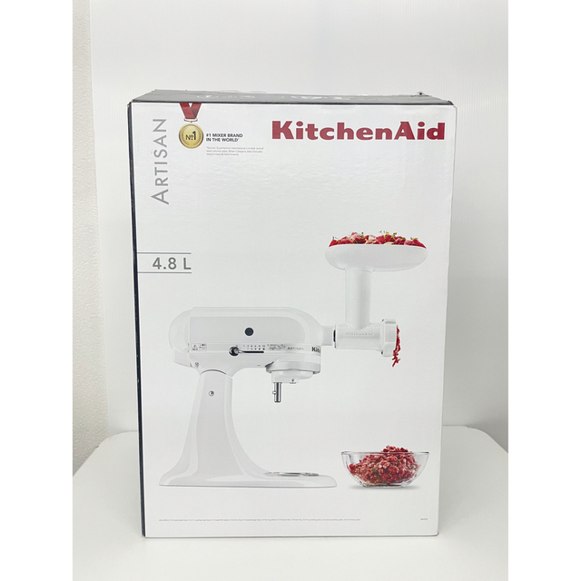 キッチンエイド アルチザン スタンドミキサー 4.8L KitchenAid 白 正規