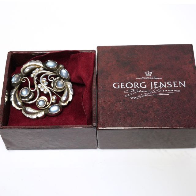 公式の ジョージジェンセン - Jensen Georg 159 JENSEN GEORG ブローチ
