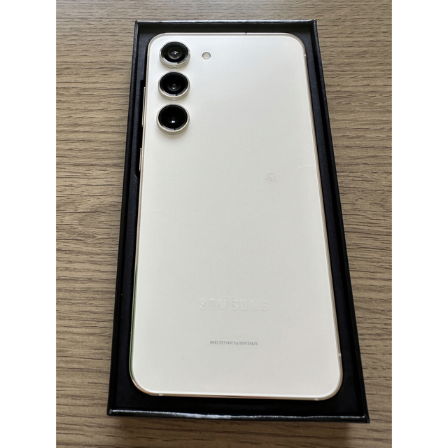 大人気新品 Galaxy クリーム、SIMフリー 256G 5G S23 Galaxy