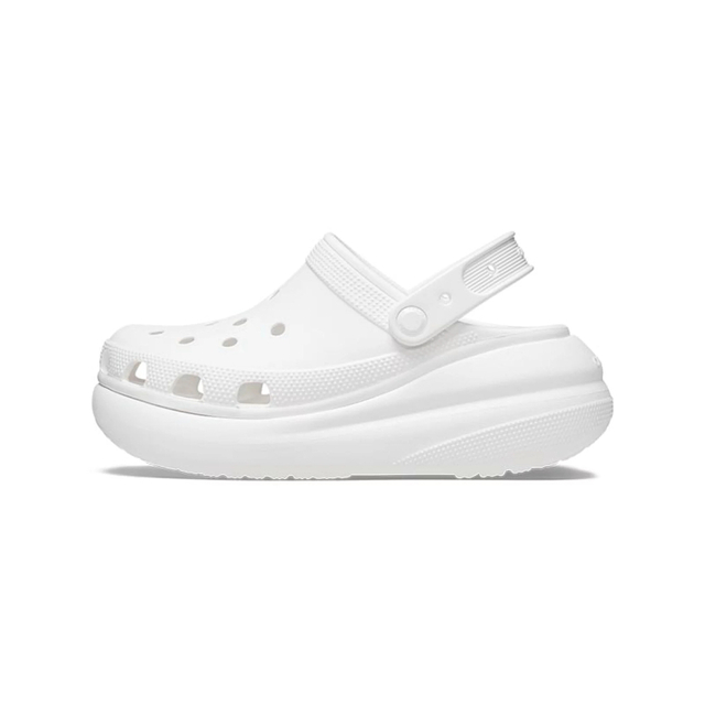 crocs(クロックス)のクロックス　クラシック　クラッシュ　厚底　白　m7w9 25 大き目 メンズの靴/シューズ(サンダル)の商品写真