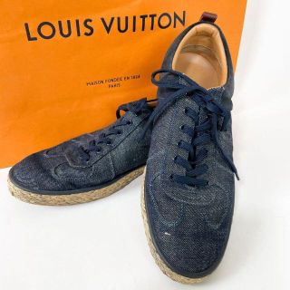 LOUIS VUITTON - 【美品✨】 ルイヴィトン デニム メンズ スニーカー