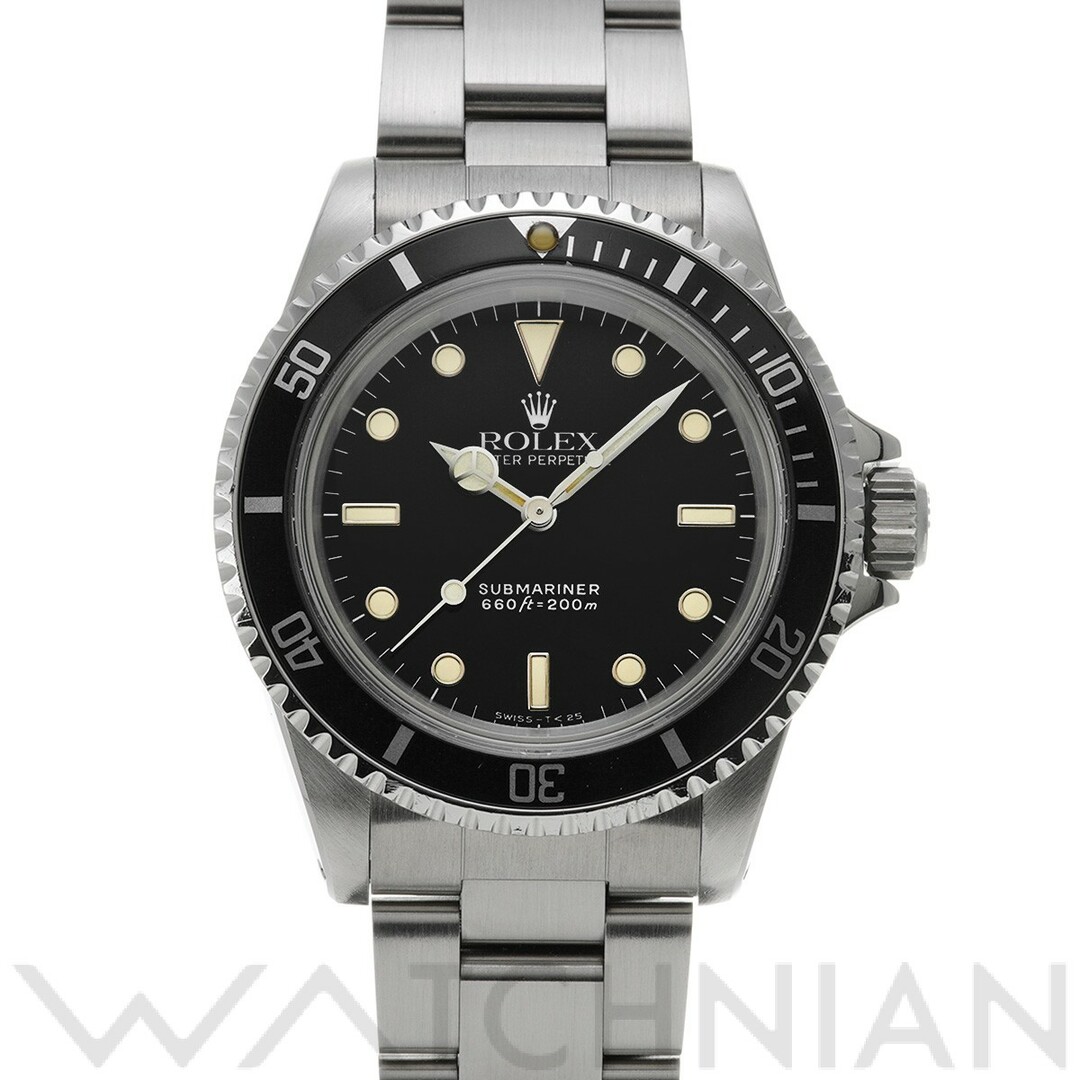 中古 13 5513-8-10　 ロレックス ROLEX 5513 38番台(1974年頃製造) ブラック メンズ 腕時計