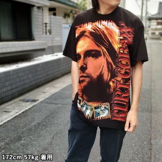 カート・コバーン Tシャツ 半袖 KURT COBAIN バンドTシャツ ...