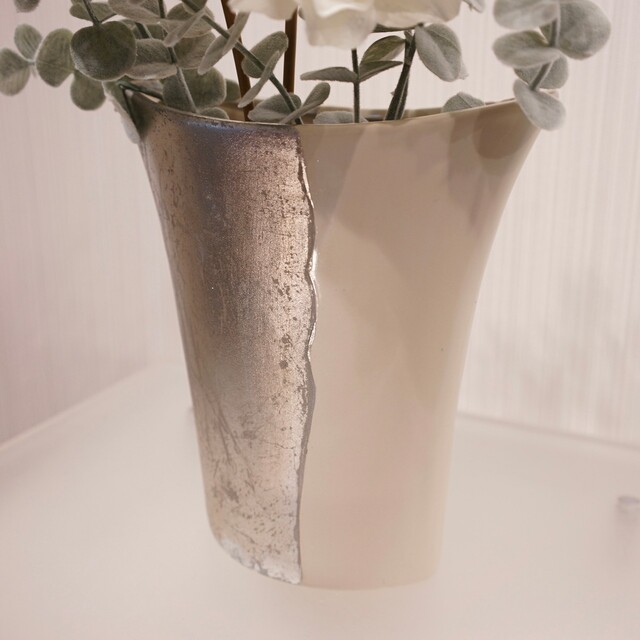 今週だけ安 フラワーベース/新品/陶器/花瓶/モダン/北欧/オブジェ