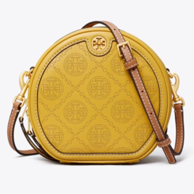 値下げ　新品未使用　Tory Burch トリーバーチTモノグラム ムーンバッグムーンバッグ