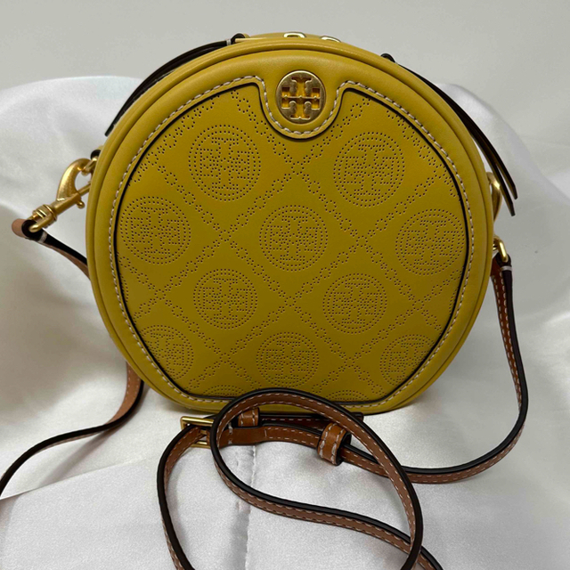 美品 TORY BURCH トリーバーチ モノグラム サークルショルダーバッグ