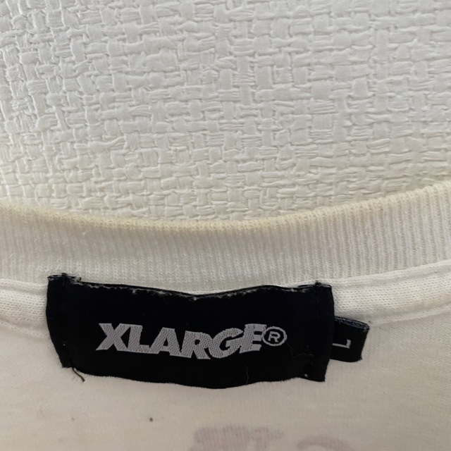 XLARGEエクストララージシンプソンズコラボtシャツ半袖ホワイトメンズLY2K XLARGEエクストララージシンプソンズコラボtシャツ半袖ホワイトメンズLY2K