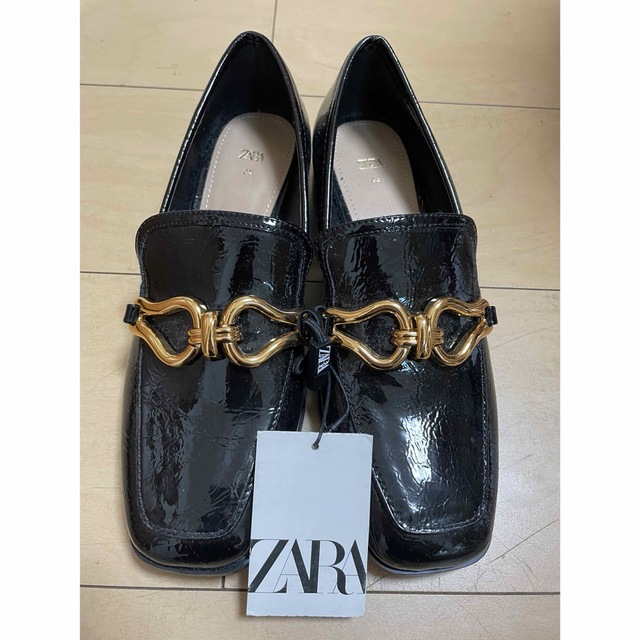ZARA(ザラ)のZARAローファー キッズ/ベビー/マタニティのキッズ靴/シューズ(15cm~)(ローファー)の商品写真