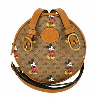 グッチ(Gucci)の　グッチ GUCCI ミニバックパック　ディズニー 603730 ベージュ×ブラウン PVC/レザー レディース リュック・デイパック(リュック/バックパック)