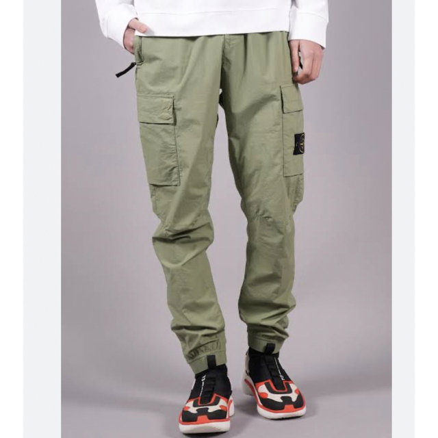 STONE ISLAND - ストーンアイランド ストレッチジョガーカーゴパンツ