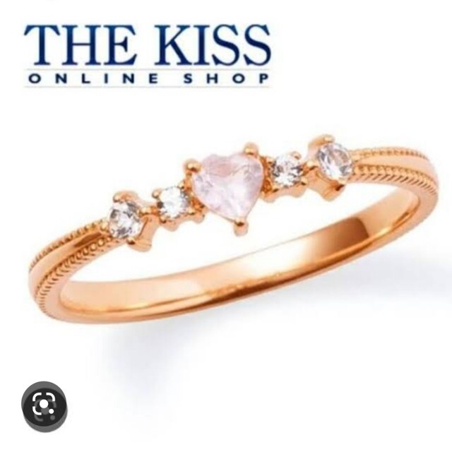 THE KISS(ザキッス)のTHE KISS リング 指輪 ハート アクセサリー ジュエリー レディースのアクセサリー(リング(指輪))の商品写真