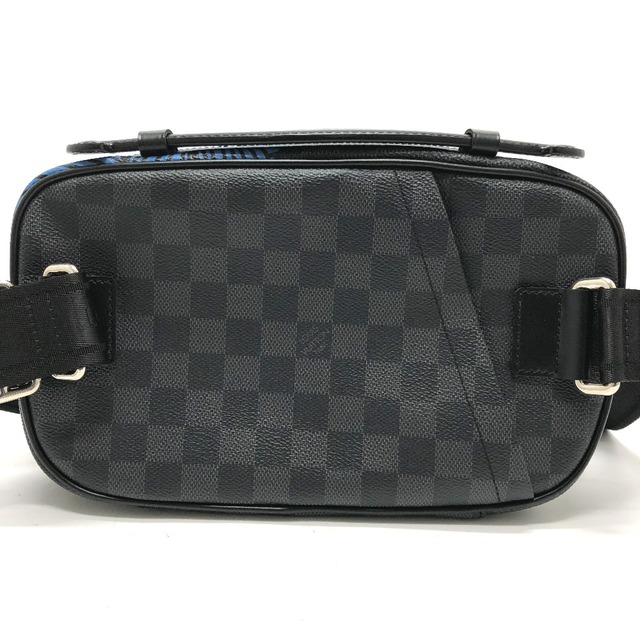 ルイヴィトン LOUIS VUITTON クリストファー ネメス アンブレール N41708 ダミエグラフィット カバン ボディバッグ ダミエグラフィットキャンバス ブラック/ブルー