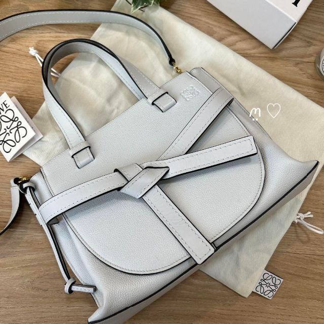 LOEWE ロエベ　ゲートトップハンドル　スモール　ショルダーハンドバッグ