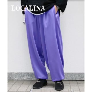 ニードルス(Needles)の★LOCALINA ロカリナ パープル HOPPING TRACK PANTS(スラックス)