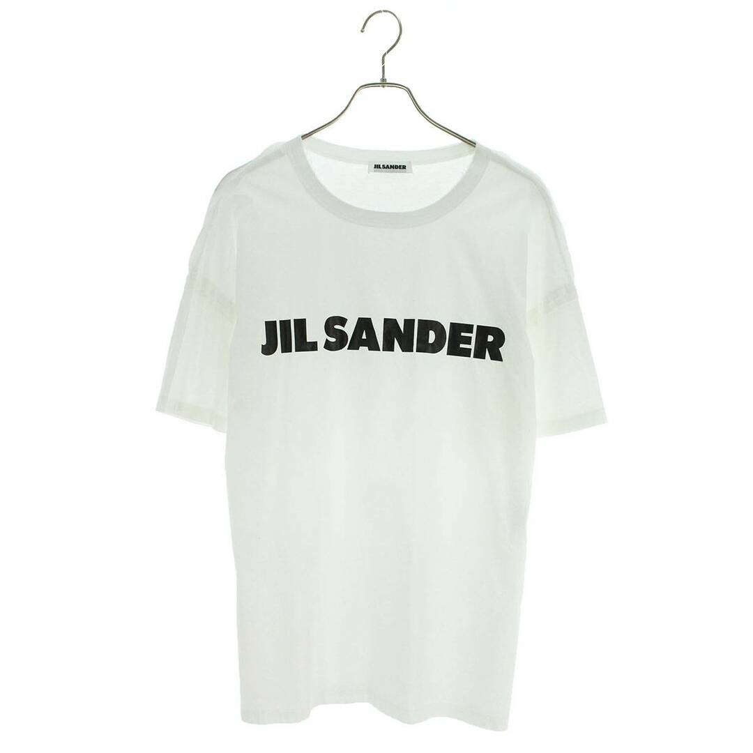 ジルサンダー  19SS  JSUO705060 ロゴプリントカットオフTシャツ メンズ M