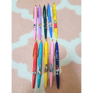 スヌーピー(SNOOPY)のスヌーピー　ボールペン　クリックゴールド BIC  文房具 筆記用具(ペン/マーカー)