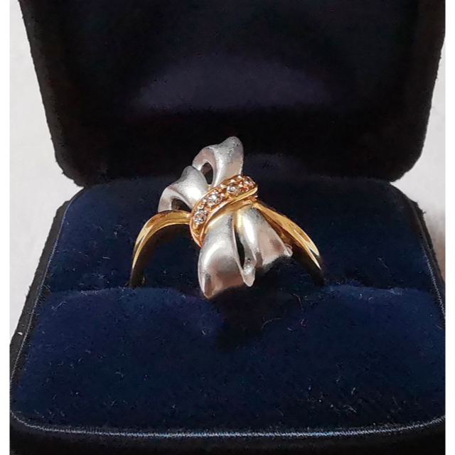 jewelrymaki ジュエリーマキ K18 pt850 リング 【良好品】 48.0%OFF