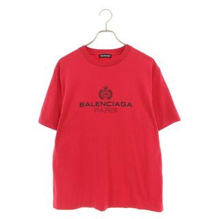 美品!23SS BALENCIAGA BBロゴプリントTシャツ | constructionbrj.com