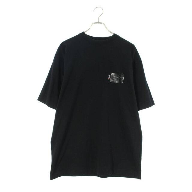 バレンシアガ 22AW 641675 TNVG1 キャンペーンロゴペイントTシャツ