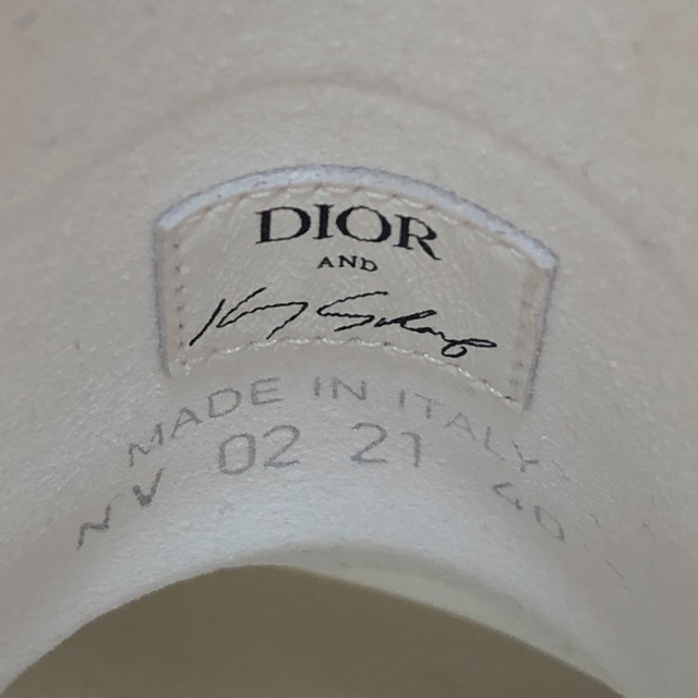 Christian Dior(クリスチャンディオール)の□□Christian Dior クリスチャンディオール 靴 スニーカー ハイカットスニーカー    40   ケニー シャーフ ホワイト メンズの靴/シューズ(その他)の商品写真